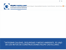 Tablet Screenshot of felipecastellano.com